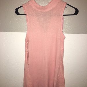 Pink tank top